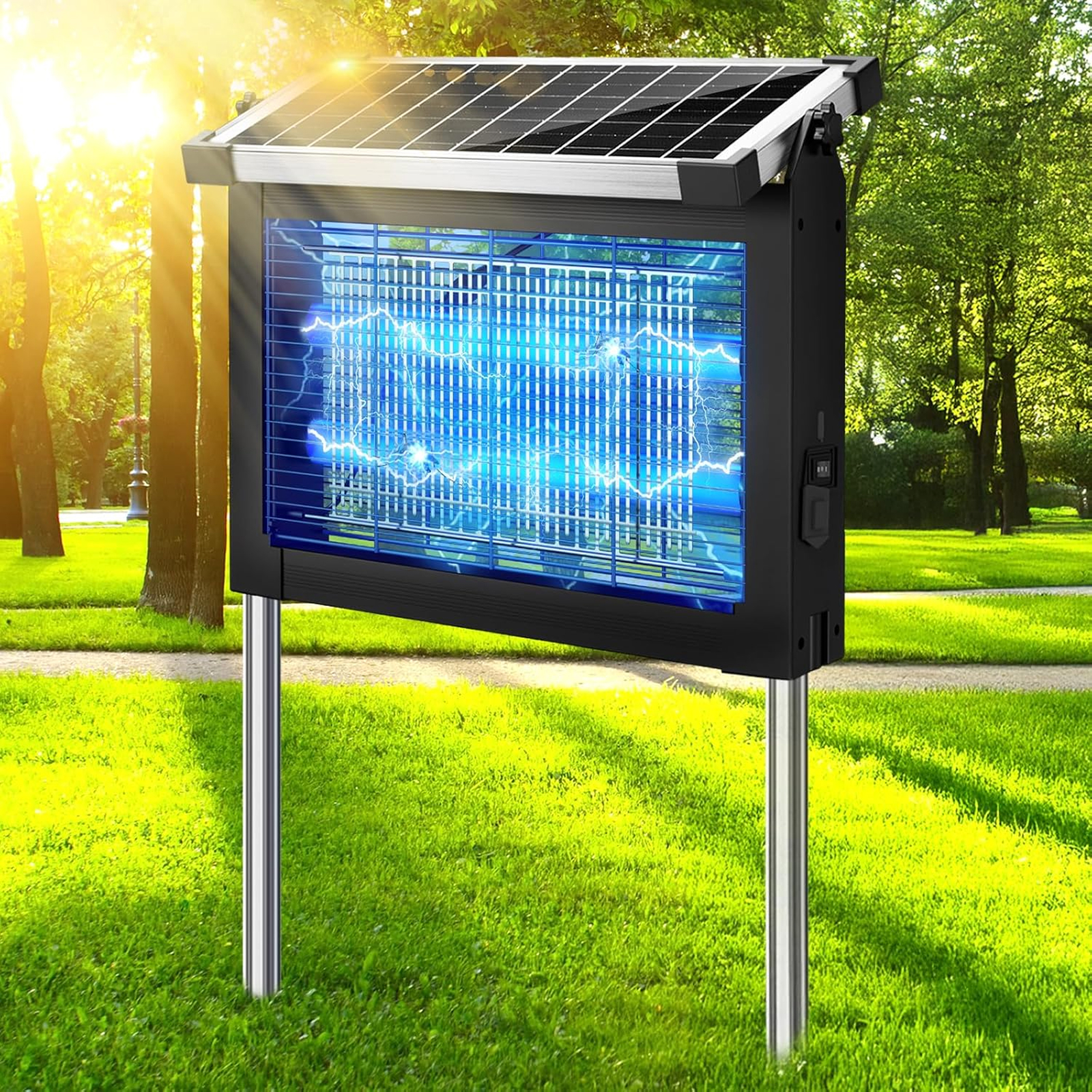 Best 5 Solar Bug Zappers for Pet-Friendly Outdoor Spaces in 2025